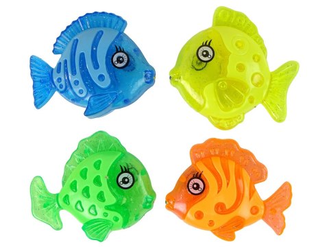 LEAN TOYS Gra Zręcznościowa Łowienie Rybek Wędka 4 Ryby