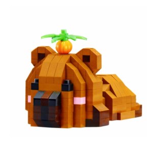 LEAN TOYS Klocki Konstrukcyjne Kapibara Figurka 3D 204 - 263 el.
