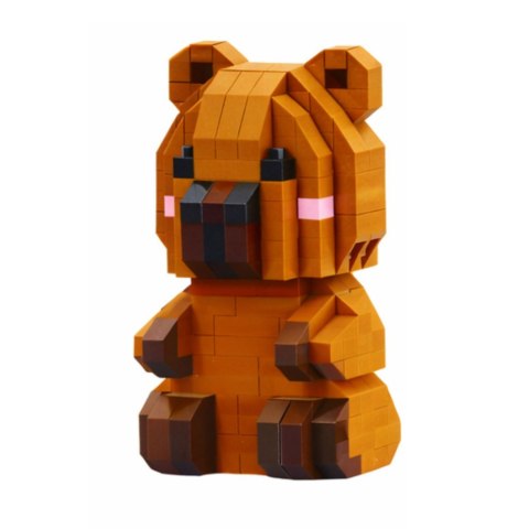 LEAN TOYS Klocki Konstrukcyjne Kapibara Figurka 3D 204 - 263 el.