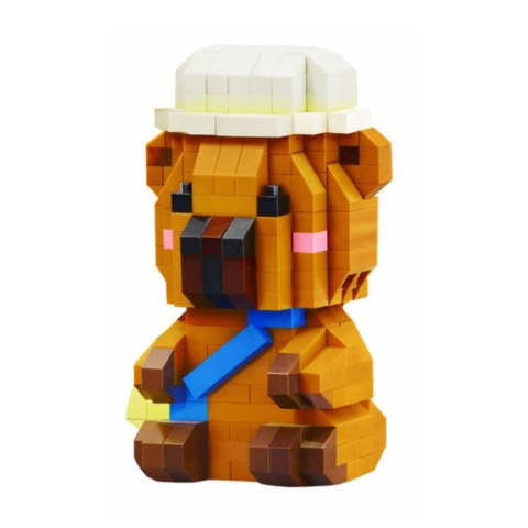 LEAN TOYS Klocki Konstrukcyjne Kapibara Figurka 3D 204 - 263 el.