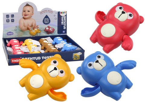 LEAN TOYS Zabawka Do Kąpieli Nakręcana Pływający Miś
