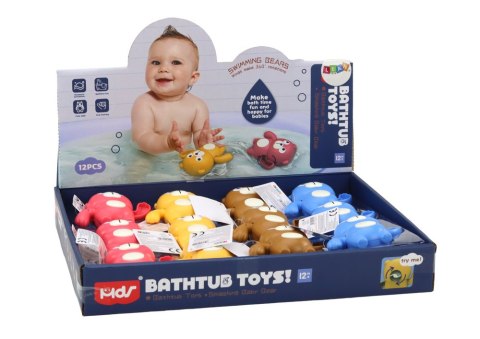 LEAN TOYS Zabawka Do Kąpieli Nakręcana Pływający Miś