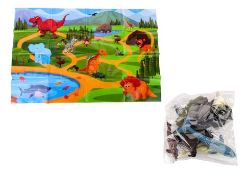 LEAN Toys Jajo Z Figurkami Zwierząt Morskich Rośliny Ośmiornica 26 El