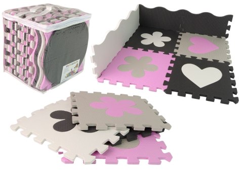 LEAN Toys Mata Edukacyjna Piankowa EVA Puzzle Dla Niemowląt 25 szt