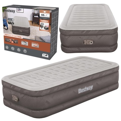 Bestway Materac Jednoosobowy Dmuchany Z Pompką Elektryczną 191 x 97cm Bestway 69048