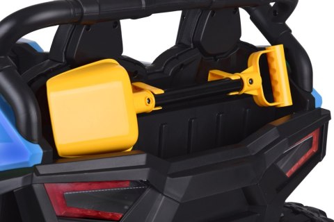 JOKOMISIADA Auto na akumulator dla dziecka dwuosobowy BUGGY 4x4 przyczepa PA0342