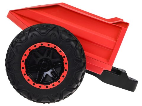 JOKOMISIADA Auto na akumulator dla dziecka dwuosobowy BUGGY 4x4 przyczepa PA0342