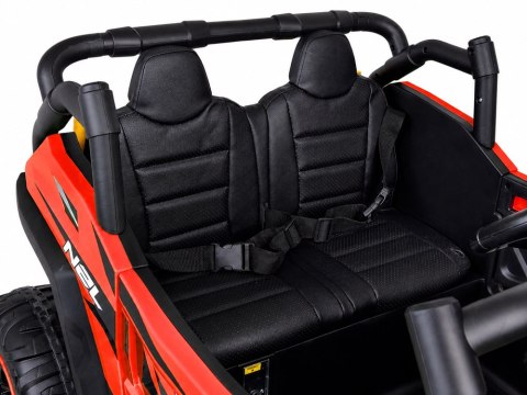 JOKOMISIADA Auto na akumulator dla dziecka dwuosobowy BUGGY 4x4 przyczepa PA0342
