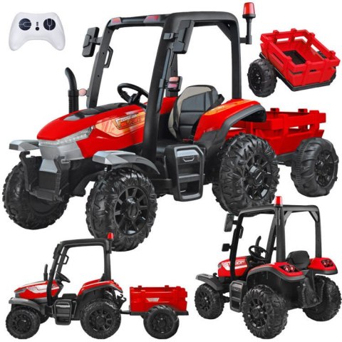 JOKOMISIADA Duży Traktor z przyczepą 4x4+ pilot światło PA0266