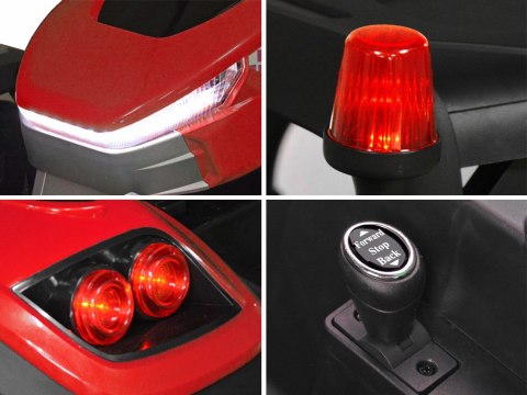 JOKOMISIADA Duży Traktor z przyczepą 4x4+ pilot światło PA0266