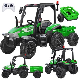 JOKOMISIADA Duży Traktor z przyczepą 4x4+ pilot światło PA0266