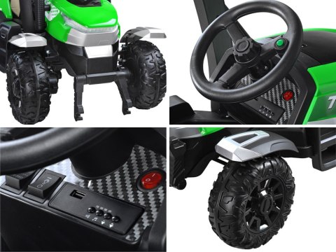 JOKOMISIADA Duży Traktor z przyczepą 4x4+ pilot światło PA0266