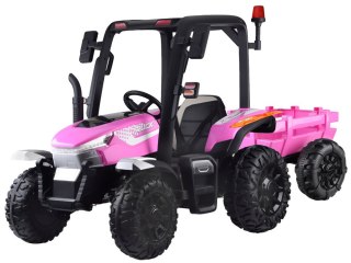 JOKOMISIADA Duży Traktor z przyczepą 4x4+ pilot światło PA0266