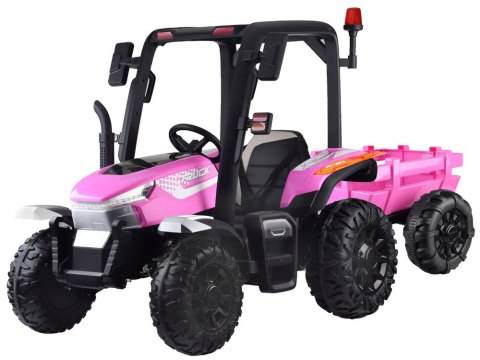 JOKOMISIADA Duży Traktor z przyczepą 4x4+ pilot światło PA0266