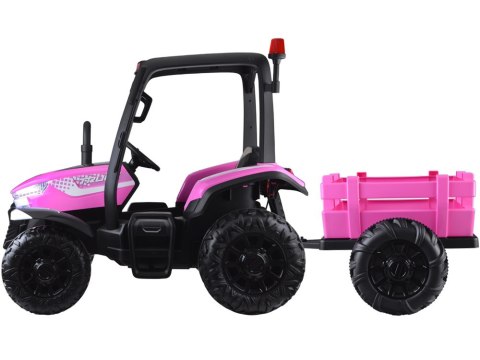 JOKOMISIADA Duży Traktor z przyczepą 4x4+ pilot światło PA0266