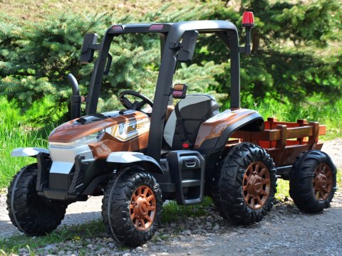 JOKOMISIADA Duży Traktor z przyczepą 4x4+ pilot światło PA0266