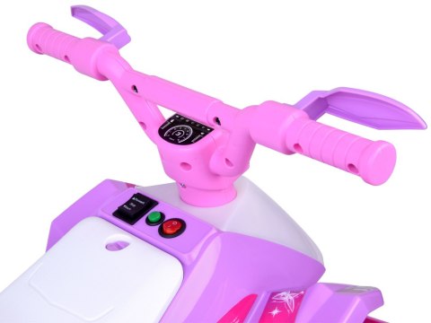JOKOMISIADA Quad elektryczny na akumulator dla dziecka +przyczepka ef świetlne PA0351