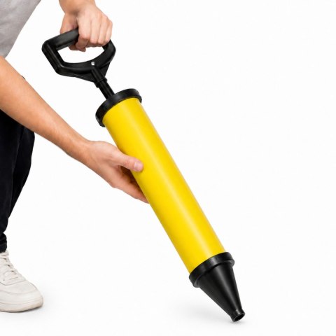 LEAN Pompka Do Fugowania Wyciskacz Budowlany Mas Betonu Silikonu 4 Końcówek 60cm