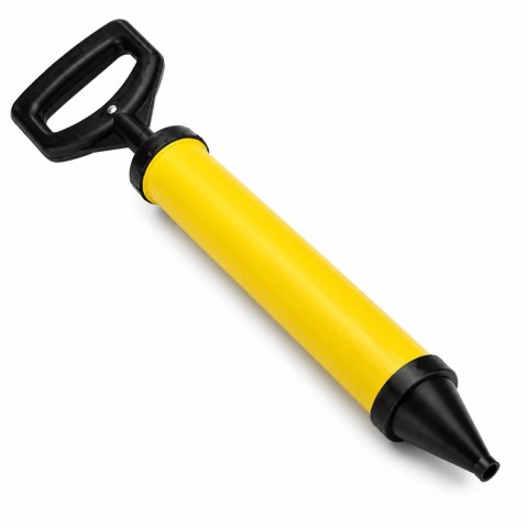 LEAN Pompka Do Fugowania Wyciskacz Budowlany Mas Betonu Silikonu 4 Końcówek 60cm