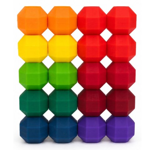 LEAN TOYS Magnetyczne Kulki Antystresowe Gra Układanka Logiczna Zręcznościowa
