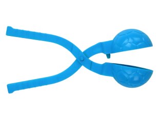 LEAN TOYS Śnieżkomat Maszynka do Kulek Śnieżnych Wzór Piłki Niebieska 20cm x 5cm x5cm