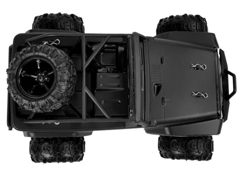 LEAN Toys Auto Terenowe Off-Road Zdalnie Sterowane 1:18 Czarne ENOZE 9304E 40 km/h