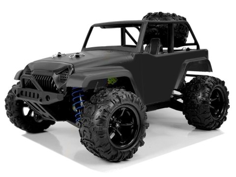 LEAN Toys Auto Terenowe Off-Road Zdalnie Sterowane 1:18 Czarne ENOZE 9304E 40 km/h