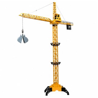 LEAN Toys Dźwig Żuraw Budowlany Zdalnie Sterowany RC Przewodowy Obrót 360° 71 cm