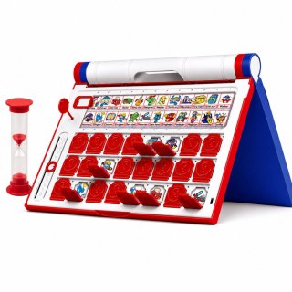 LEAN Toys Gra Pamięciowa Zgadnij Kto Na Czas Przenośna Plansza Klepsydra