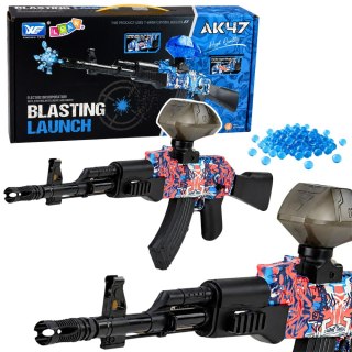LEAN Toys Karabin AK47 Pistolet Na Kulki Wodne Żelowe Automatyczny Elektryczny 70 cm