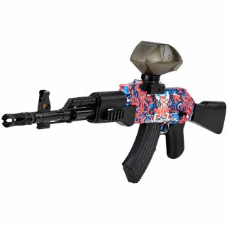 LEAN Toys Karabin AK47 Pistolet Na Kulki Wodne Żelowe Automatyczny Elektryczny 70 cm