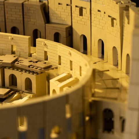 LEAN Toys Klocki Konstrukcyjne Architektoniczne Koloseum Rzymskie 6466 el.