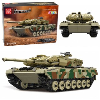 LEAN Toys Klocki Konstrukcyjne Czołg Wojskowy Leopard Zdalnie Sterowany RC 1100 el.