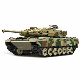 LEAN Toys Klocki Konstrukcyjne Czołg Wojskowy Leopard Zdalnie Sterowany RC 1100 el.