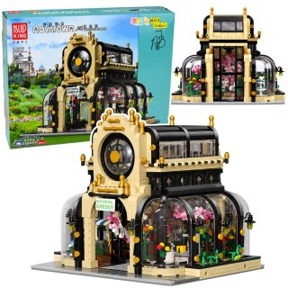 LEAN Toys Klocki Konstrukcyjne Ogród Botaniczny Oranżeria Światło LED 2147 el.