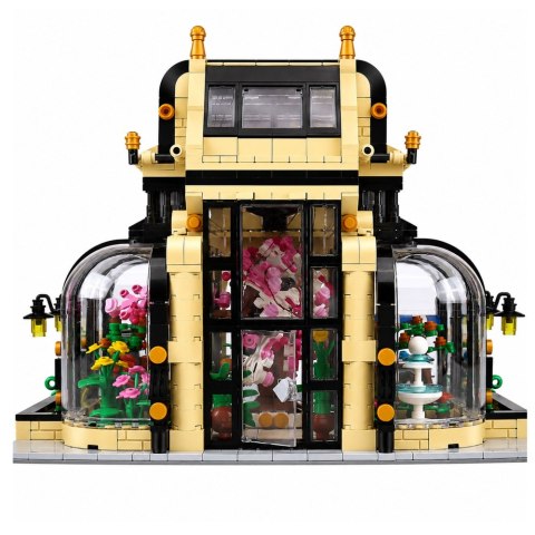 LEAN Toys Klocki Konstrukcyjne Ogród Botaniczny Oranżeria Światło LED 2147 el.