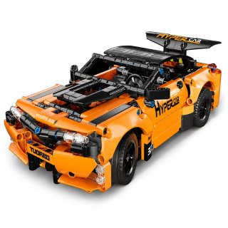 LEAN Toys Klocki Konstrukcyjne Samochód Zdalnie Sterowany RC Pomarańczowy 545 el.