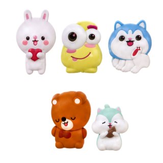 LEAN Toys Zestaw Kreatywny DIY Tworzenie Dekorowanie Squishy Mini Słodycze Przekąski