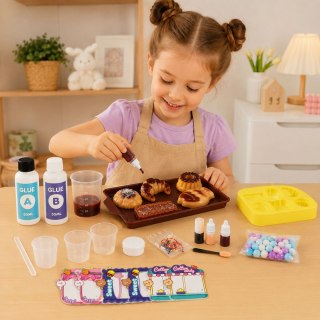 LEAN Toys Zestaw Kreatywny Do Robienia Gniotków Słodkości Ciastek DIY Squishy