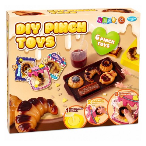 LEAN Toys Zestaw Kreatywny Do Robienia Gniotków Słodkości Ciastek DIY Squishy