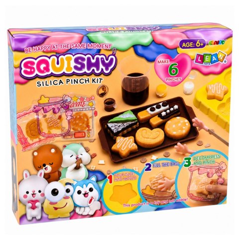 LEAN Toys Zestaw Kreatywny Plastyczny Tworzenie Squishy Ozdobne Ciastka DIY