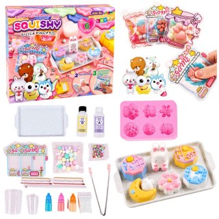 LEAN Toys Zestaw Kreatywny Plastyczny Tworzenie Squishy Ozdobne Króliczek Deserki DIY