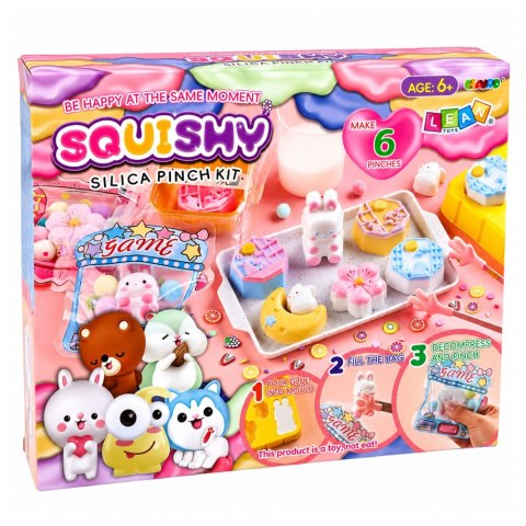 LEAN Toys Zestaw Kreatywny Plastyczny Tworzenie Squishy Ozdobne Króliczek Deserki DIY