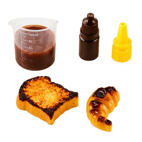 LEAN Toys Zestaw Kreatywny Plastyczny Tworzenie Squishy Ozdobne Wypieki Ciastka DIY