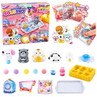 LEAN Toys Zestaw Kreatywny Plastyczny Tworzenie Squishy Ozdobne Zwierzaki DIY