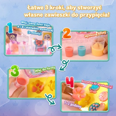 LEAN Toys Zestaw Kreatywny Plastyczny Tworzenie Squishy Ozdobne Zwierzaki DIY