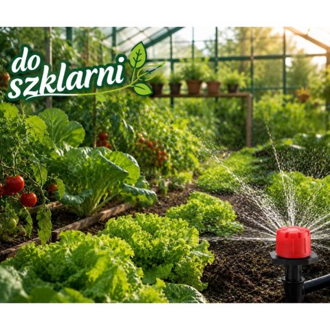 LEAN Zestaw System Do Nawadniania Kropelkowego Ogrodu Automatyczny 55M+15M 386el