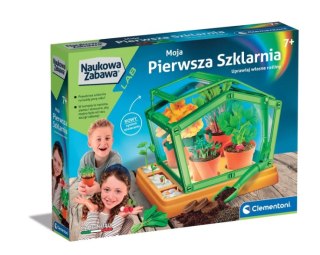Clementoni Naukowa Zabawa Laboratorium Moja Pierwsza Szklarnia Botanika Rośliny Język Polski Clementoni 50861