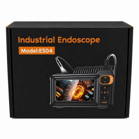 LEAN Kamera Przewodowa Inspekcyjna Endoskop 8 Diod LED LCD 4,3'' IP67