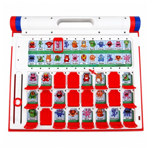 LEAN Toys Gra Pamięciowa Zgadnij Kto Na Czas Przenośna Plansza Klepsydra
